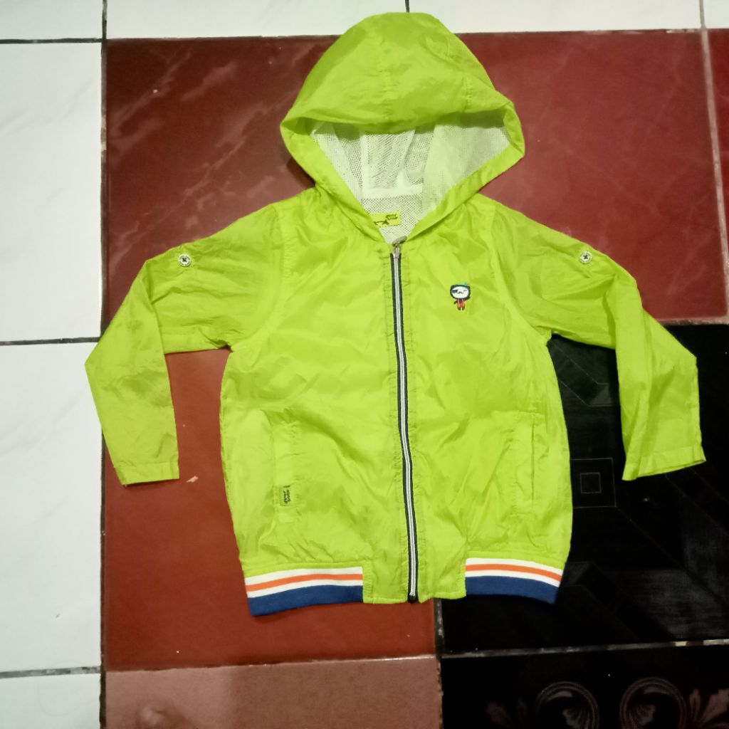 Jaket running anak dear baby