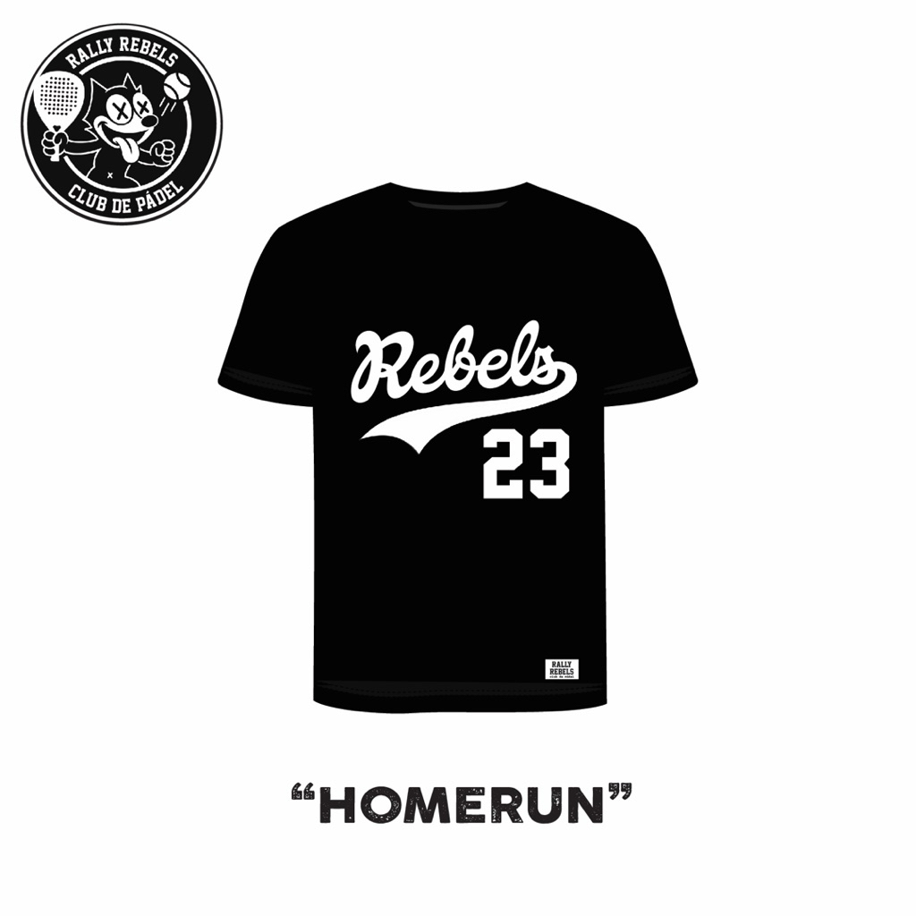 T Shirt Padel Rally Rebels “Homerun”