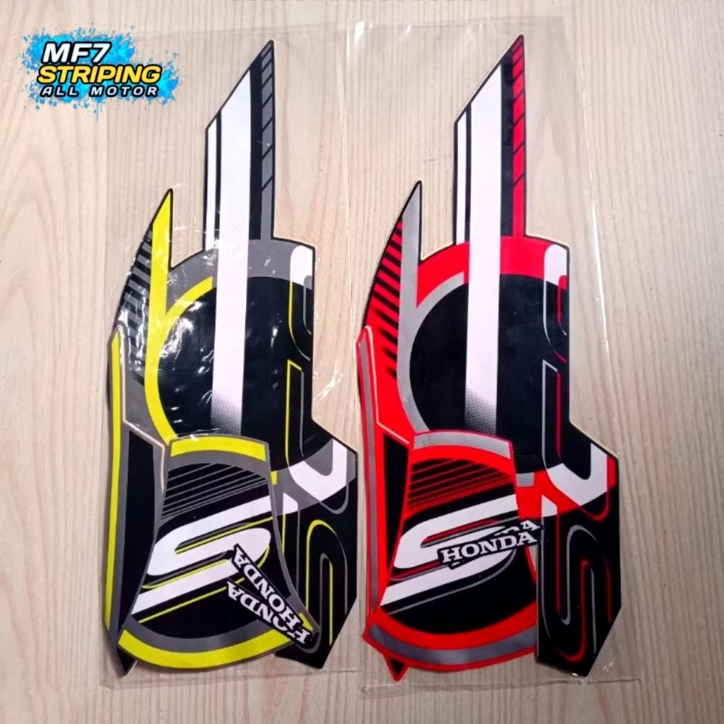 STRIPING SCOOPY SPORTY 2024 LENGKAP FULLSET FULL BODY ORIGINAL LOOK