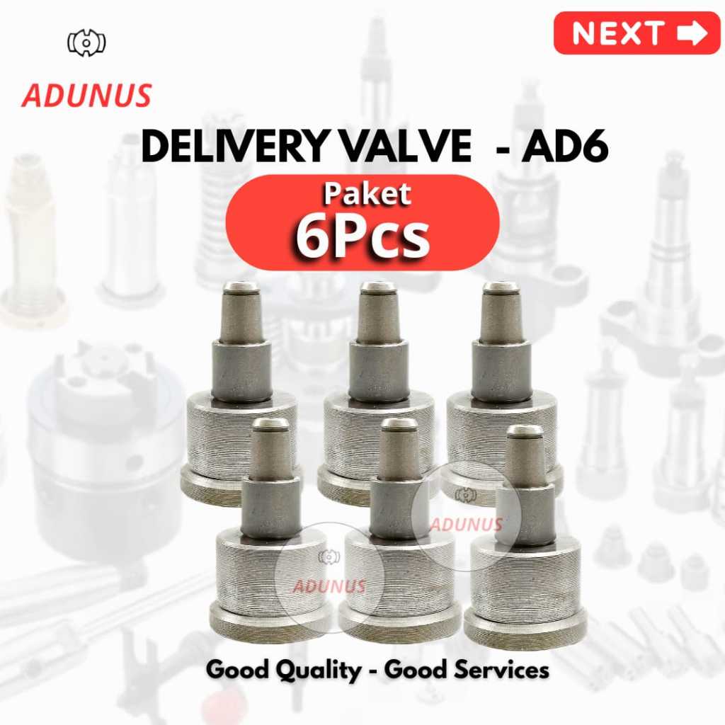 Delivery Valve AD6 Injeksi Pump ISUZU ELF NKR71 AND NMR71