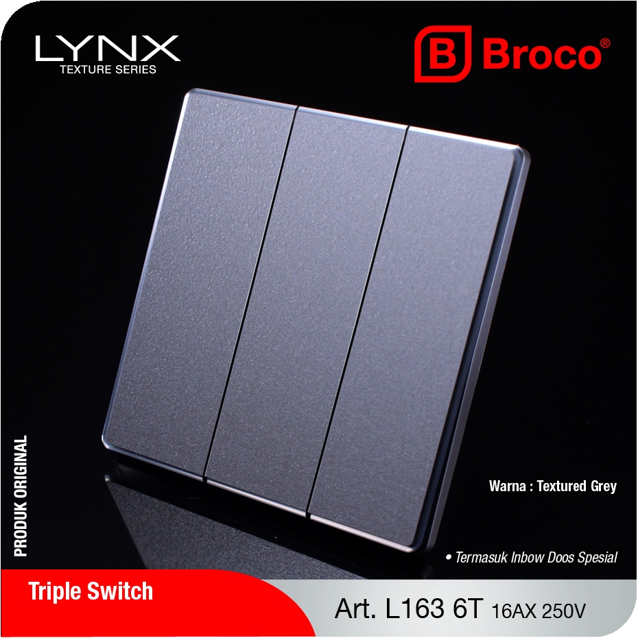 BROCO LYNX Saklar Triple L163T