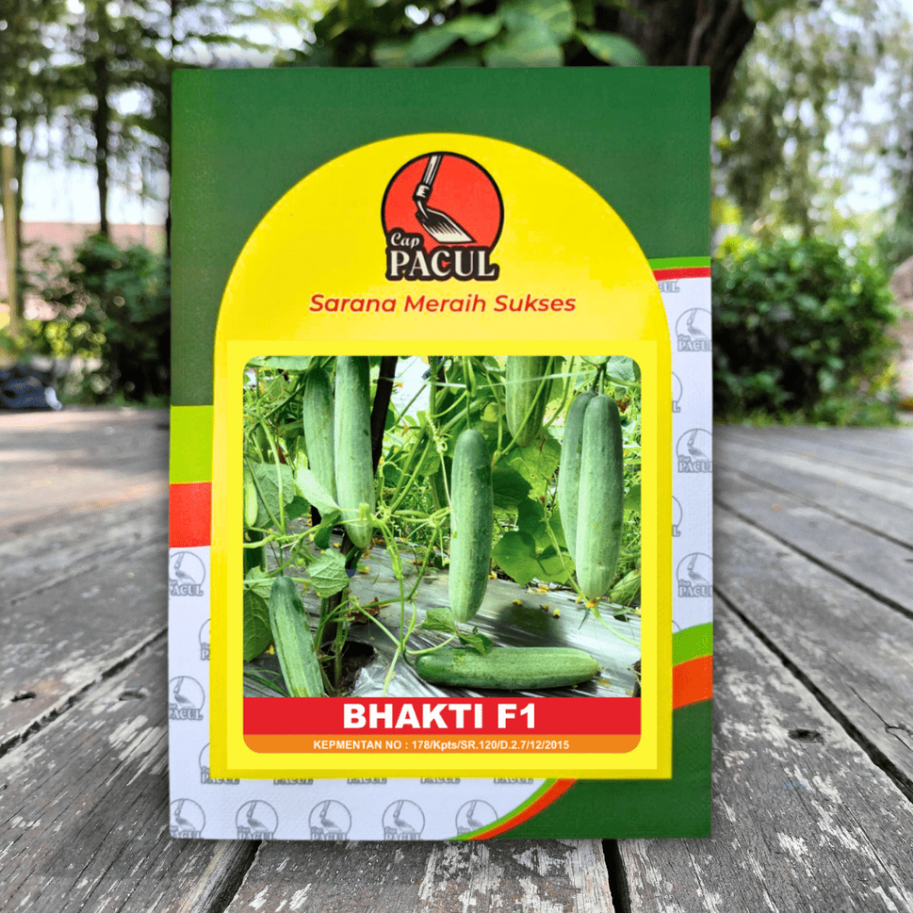 Benih biji timun bhakti F1 kemasan 20gr Cap Kujang CAP PACUL