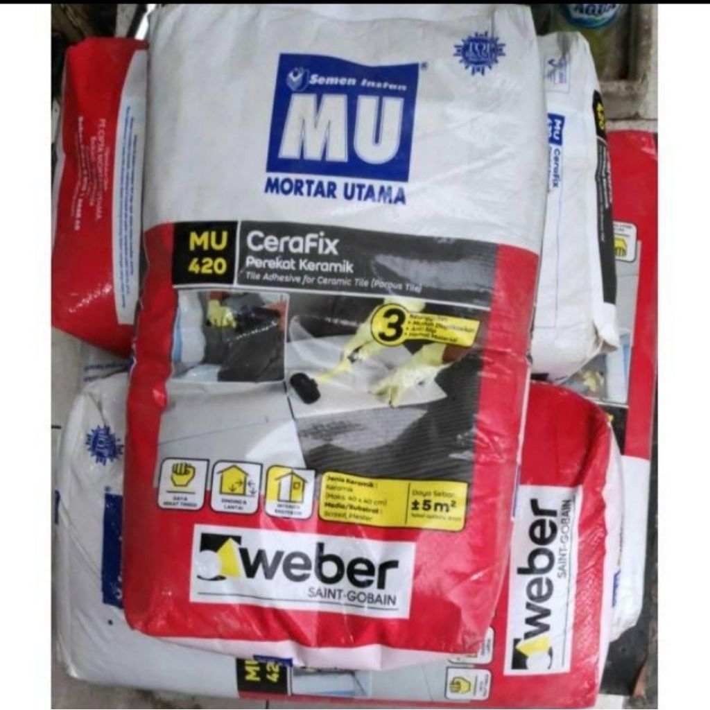 SEMEN MU-420 CERAFIX 25KG PEREKAT KERAMIK