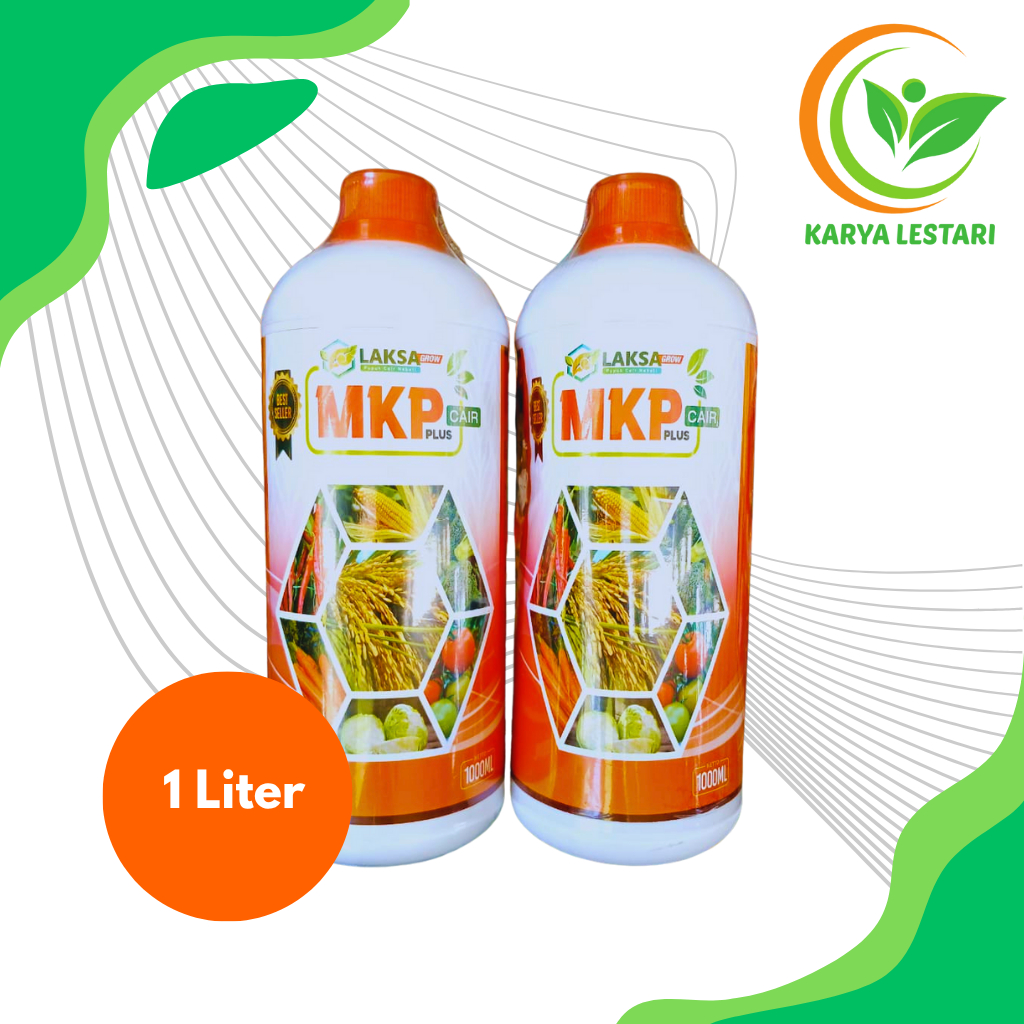 [KARYALESTARI] Pupuk MKP Cair - 1 Liter/Pupuk Fase Generatif/Original Laksa