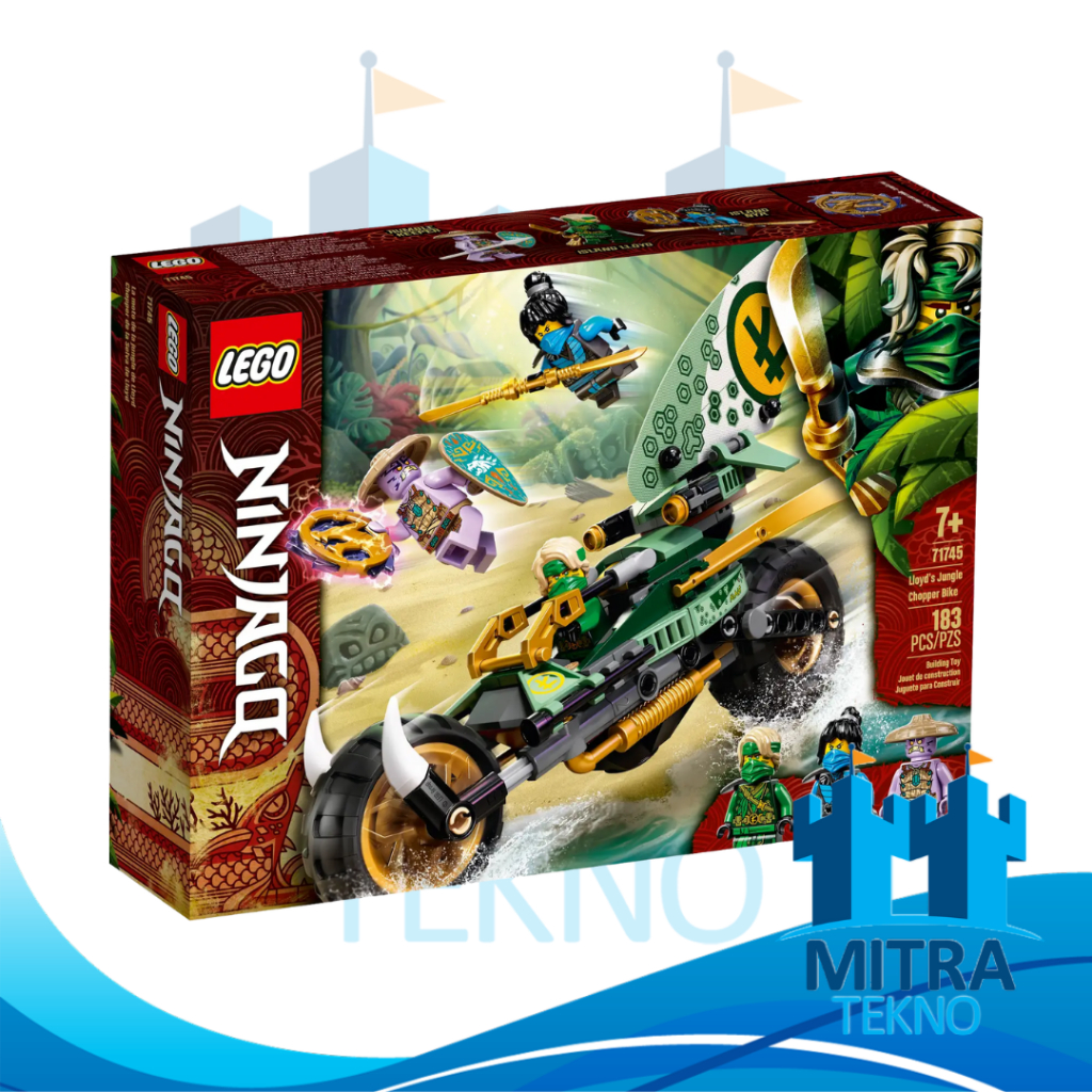 LEGO Ninjago 71745 - Lloyd's Jungle Chopper Bike
