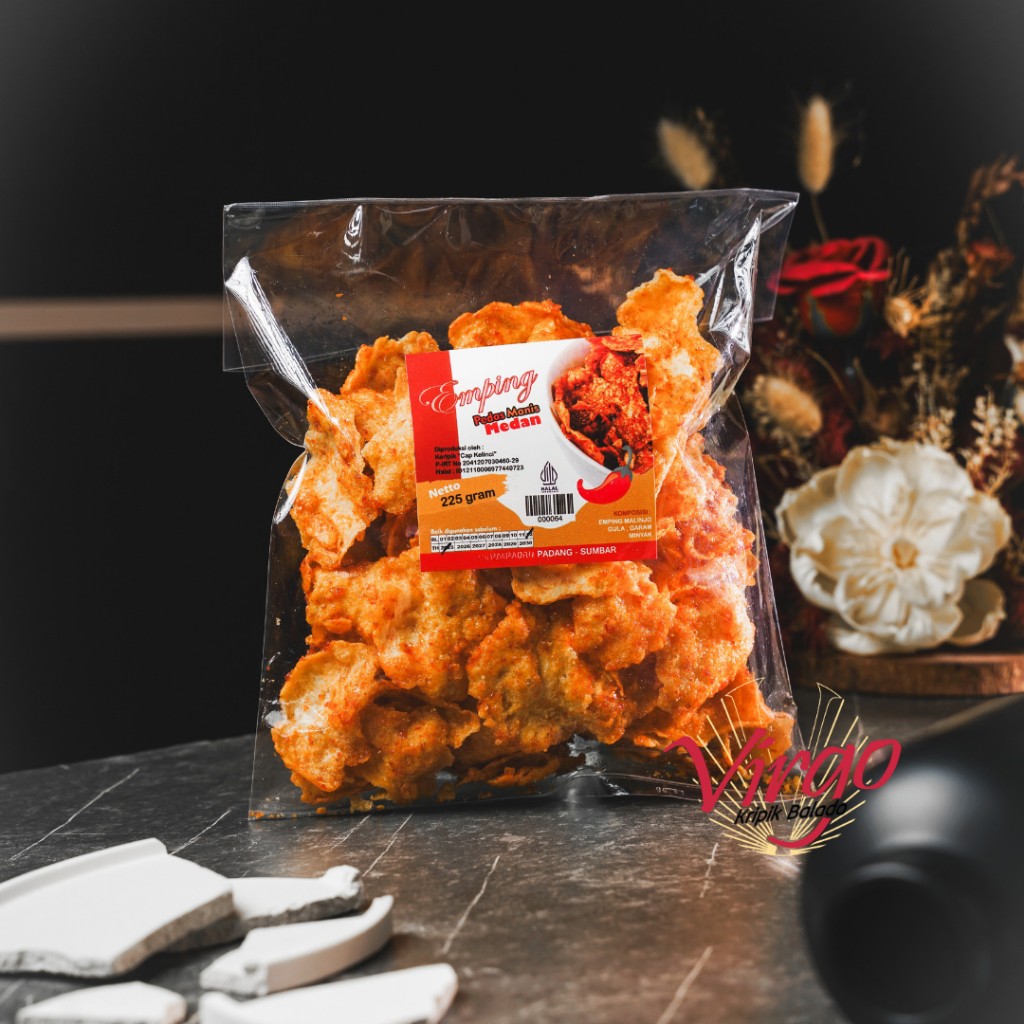 Emping Pedas Manis Medan