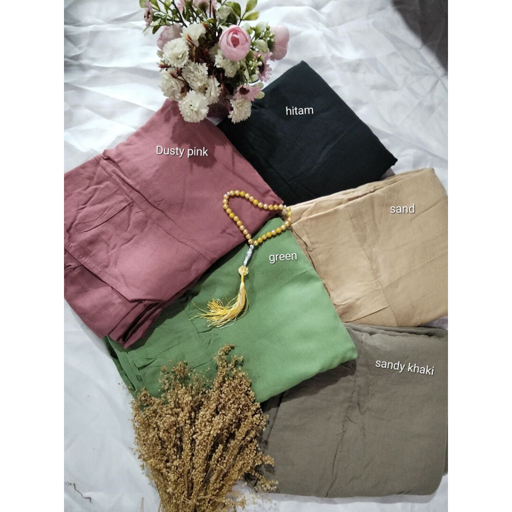 MUKENA RAYON BALI POLOS//MUKENA RAYON DEWASA//MUKENA POLOS DEWASA