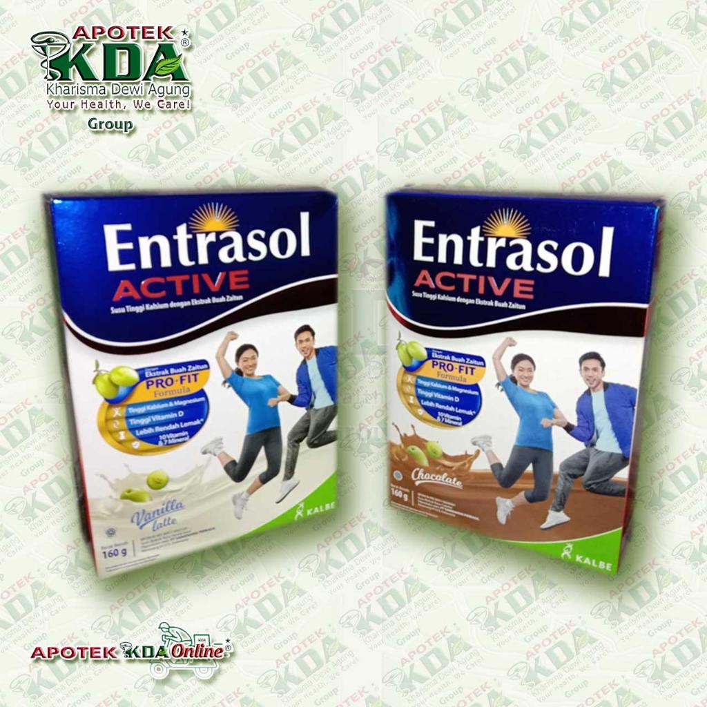 SUSU ENTRASOL ACTIVE SUSU KALSIUM TINGGI