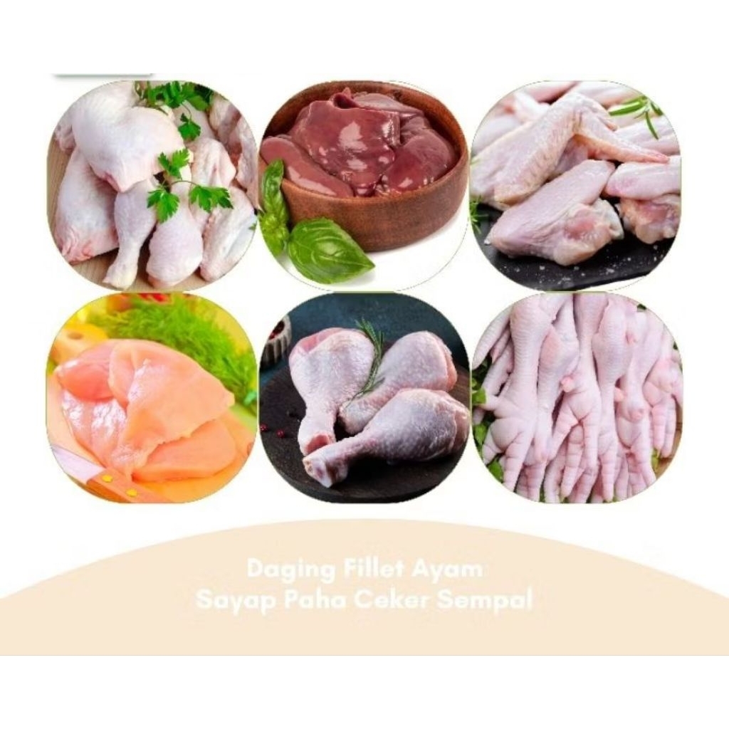 Daging ayam Potong