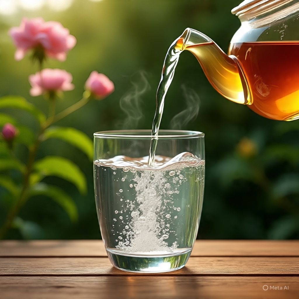 SULAP TEA TO WATER , MERUBAH TEH MENJADI AIR BENNG