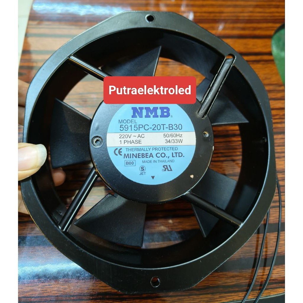 FAN 15x17 CM AC 220V NMB / Fan AC 220 Volt 15cm x 17cm x 5cm