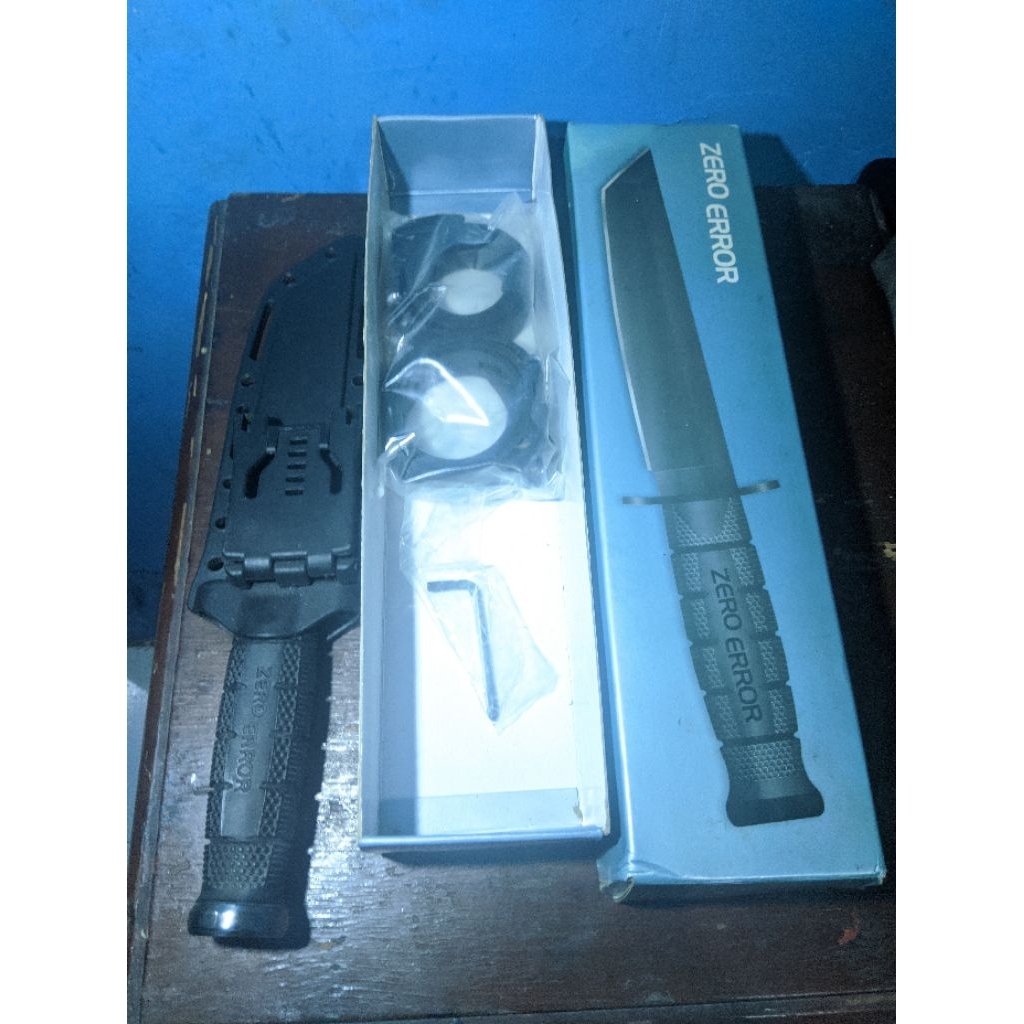 Pisau outdoor camping MURAH ZERO ERROR COLDSTEEL LEATHERNECK SF KYDEX TNI POLRI SATPAM SATPOL PP