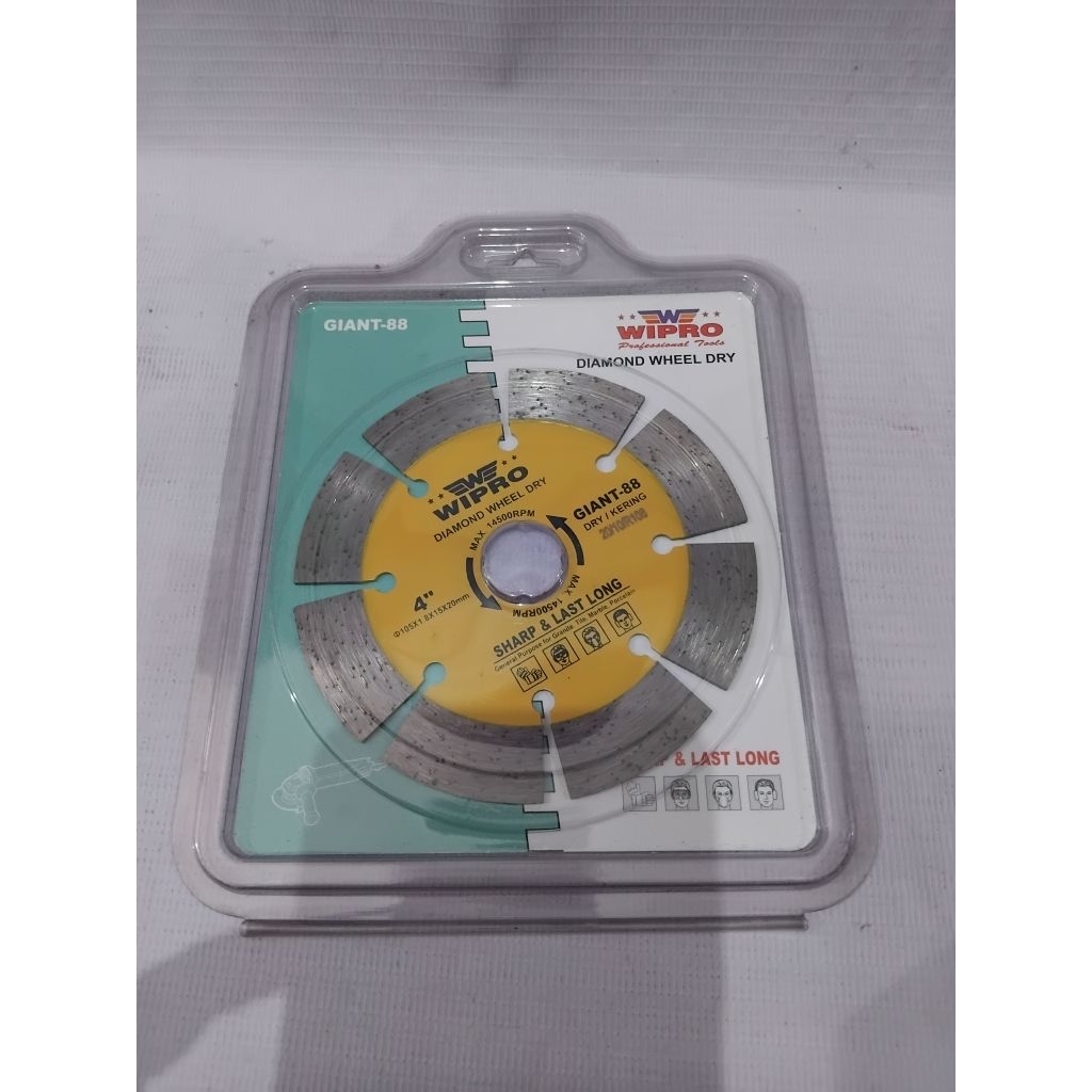 PISAU POTONG KERAMIK MODEL KERING WIPRO GIANT88 / PISAU KRAMIK WIPRO 4"