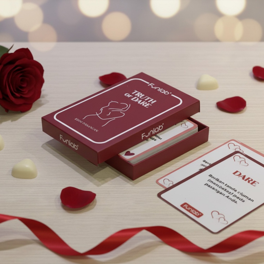 Kartu Truth or Dare Romance – Game Pasangan Dewasa Romantis 40 Kartu + Box Eksklusif Gratis
