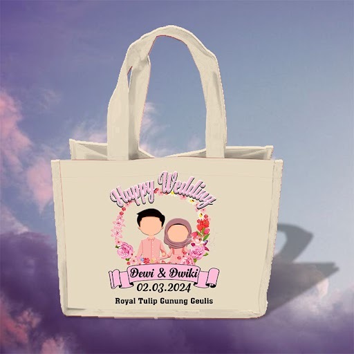 Tas Goodie Bag Isian Souvenir Acara Pengajian Pernikahan Tasyakuran Pernikahan Custom KFC / NASI KOT