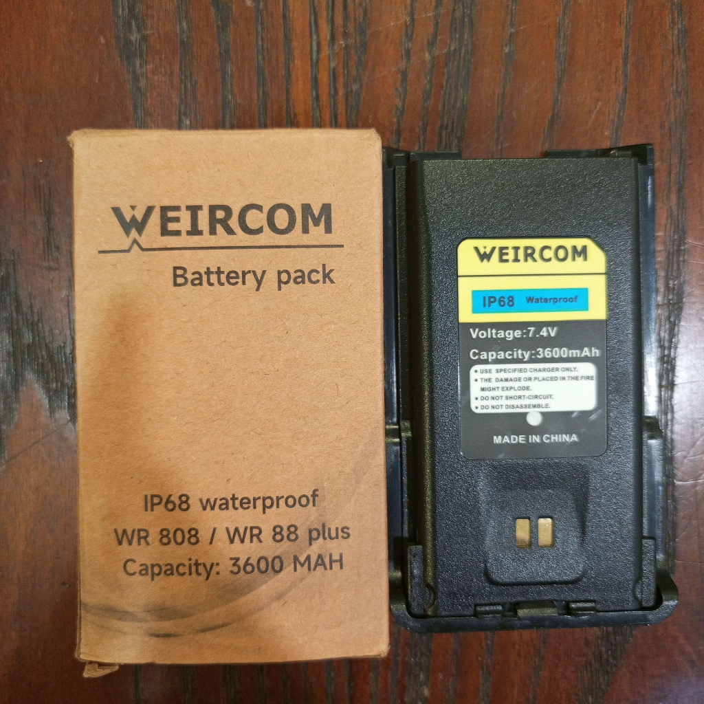 Battery weircom WR 808 WR 88 Plus
