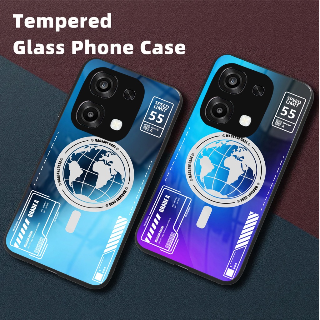 MG56 Softcase Glass For Oppo A6 Pro - Casing Hp Oppo A6 Pro - Pelindung hp Oppo A6 Pro - Case Handph