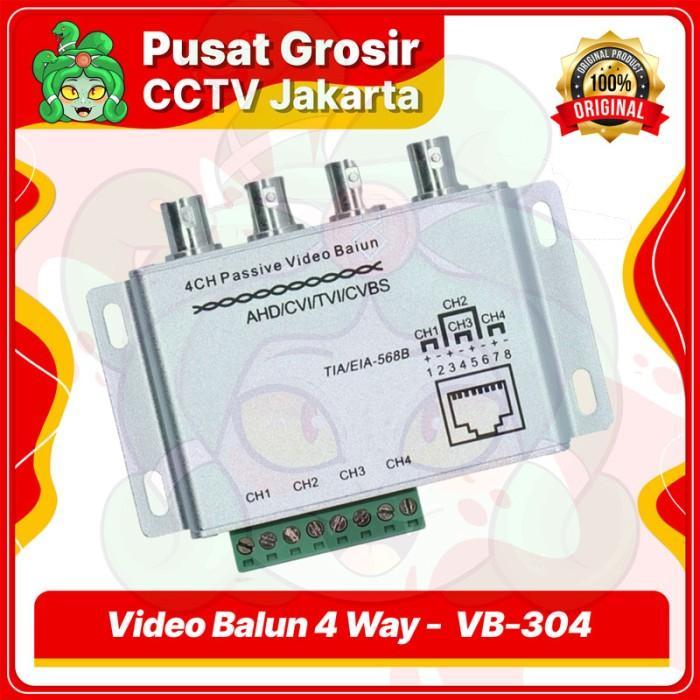 Video Balun 4CH 4 Way Passive UTP Transceiver 1 Pcs