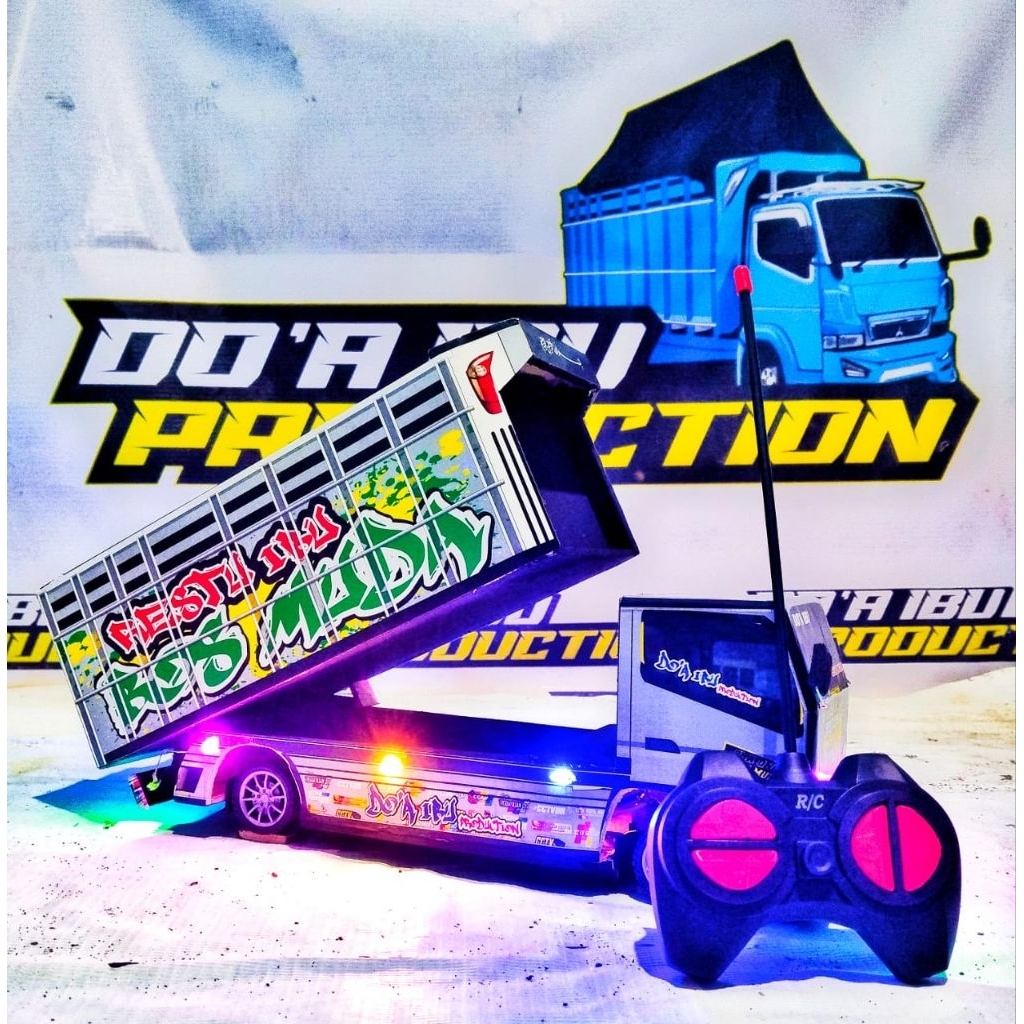 PROMO SEPESIAL DISKON HOT TRUK OLENG MINIATUR REMOTE CONTROL TRUK OLENG REMOT KONTROL TRUK RC MOBL R
