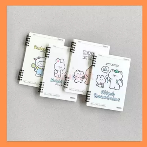 WENGU Notebook spiral B5 Cute animal HC-060