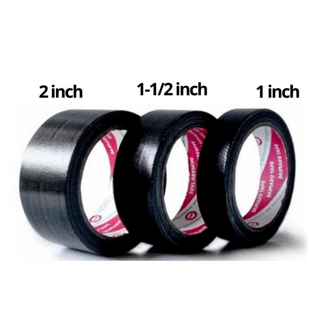 Tape lakban kain/kertas/bening/coklat DAIMARU