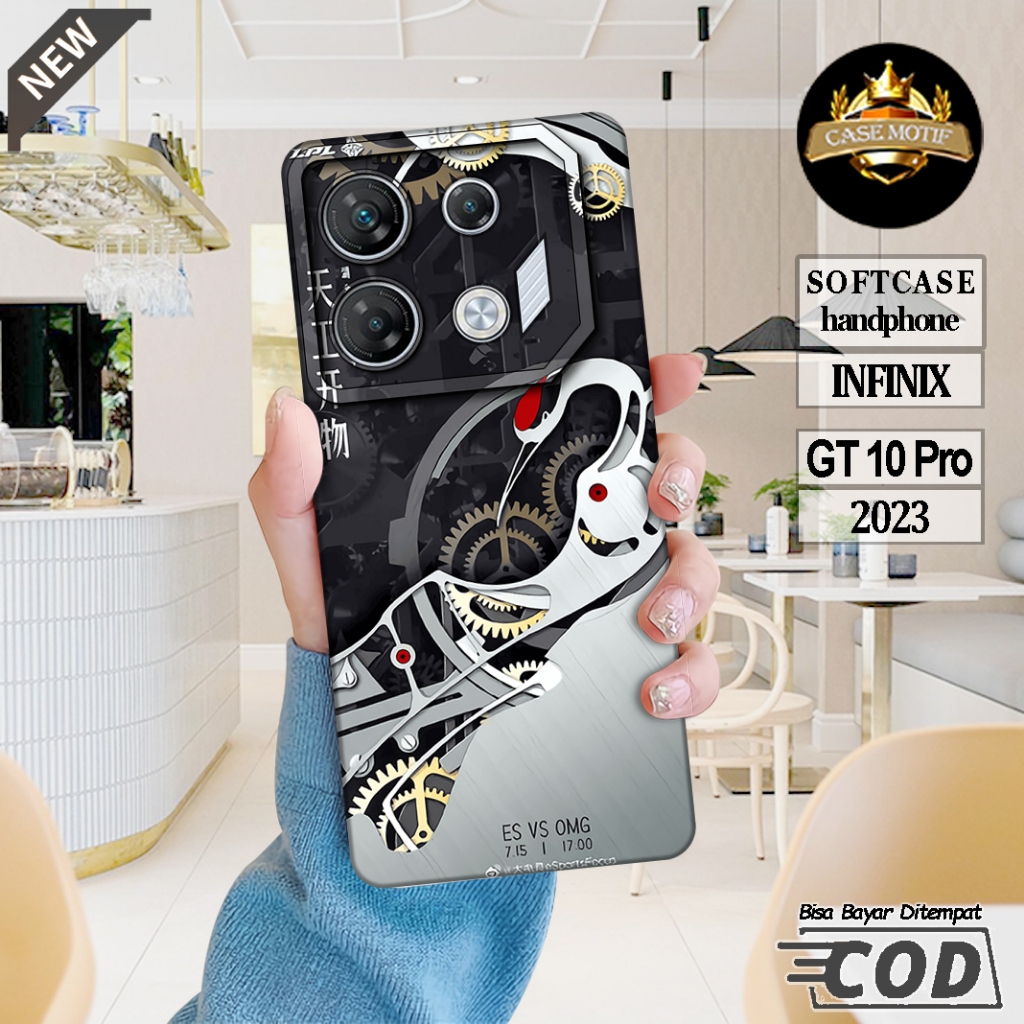 Case INFINIX GT 10 PRO Casing GT 10 PRO 5G Terbaru 2023 Softcase Casing Silikon Case Hp Murah