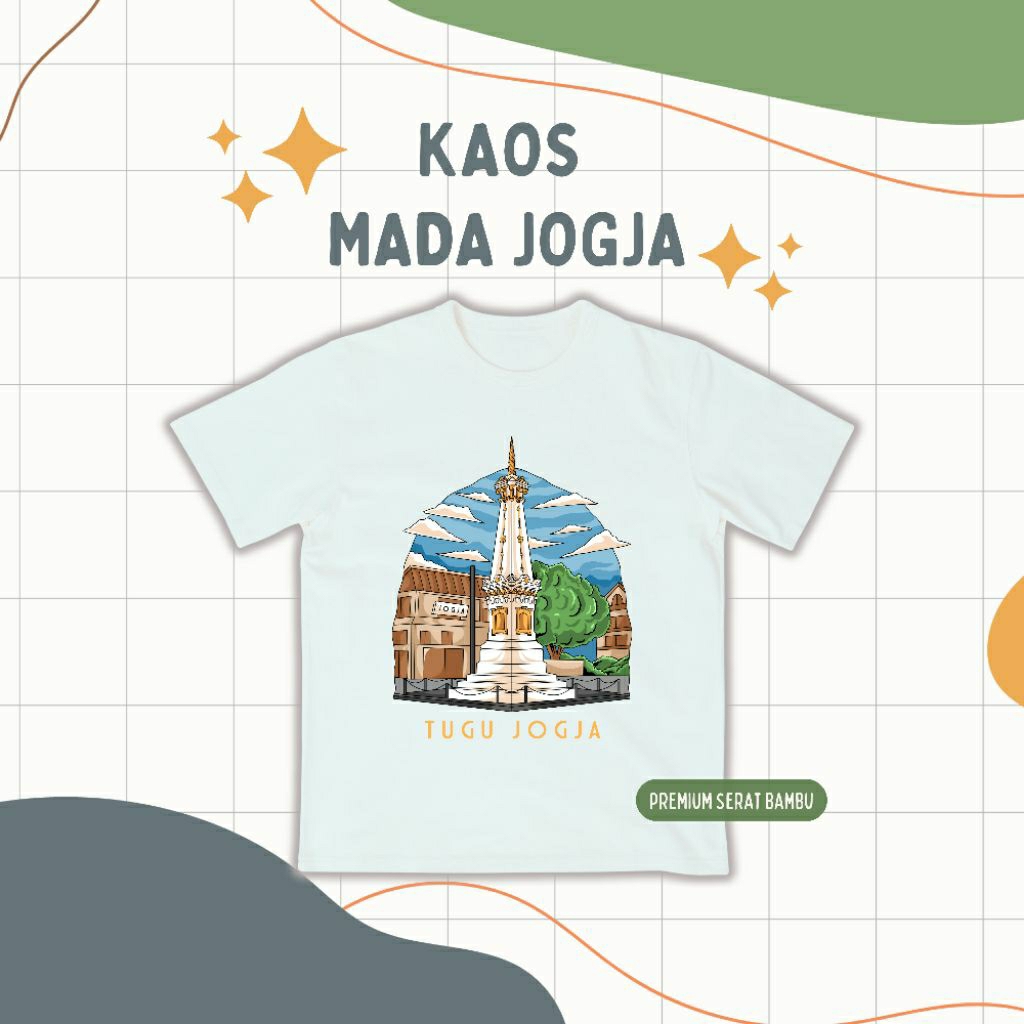 Kaos Pria, Kaos Wanita, Kaos premium, Kaos premium serat bambu,Kaos khas Jogja, Kaos oleh oleh premi