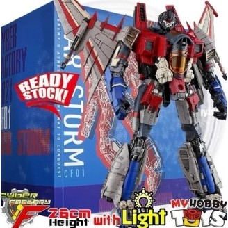Transformers Cyber-Factory STARSCREAM Transformable Robot - CF-01 Star Storm ( Bumblebee Movie Stars