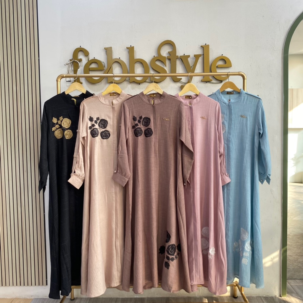 Selina Dress by Halwa / Gamis Wanita