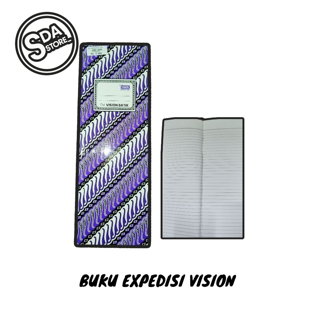 Buku Hard Cover Vision isi 100/200Lembar  Ekspedisi