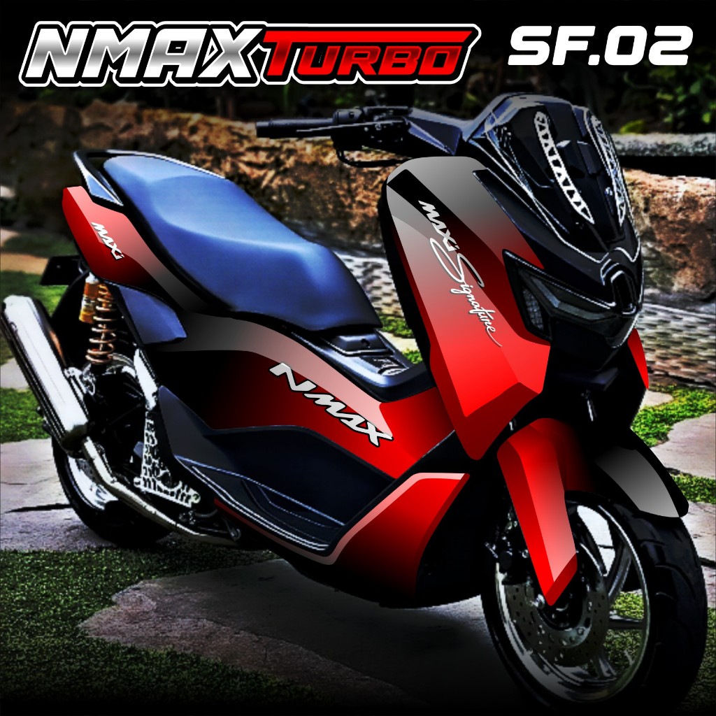 (COD) TERBARU Decal Stiker Motor Yamaha Nmax TURBO NEO S New 2024 2025 Full Body - Decal Modifikasi 