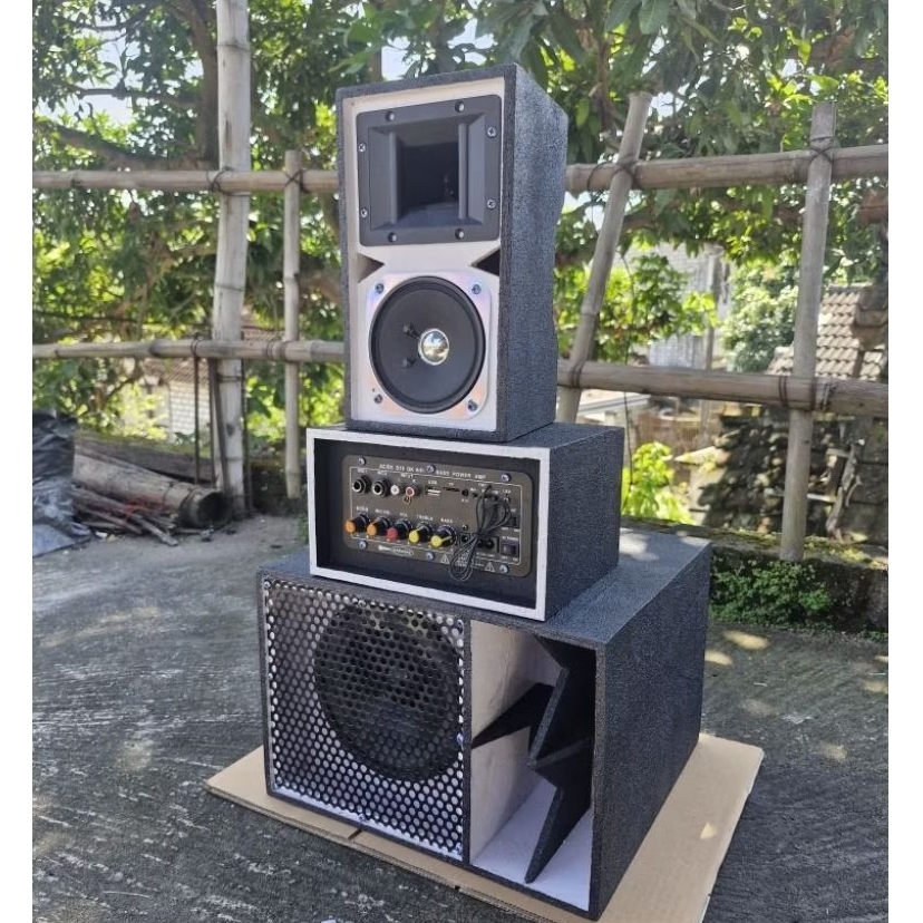 sound miniatur 6 inch siap bunyi box cbs