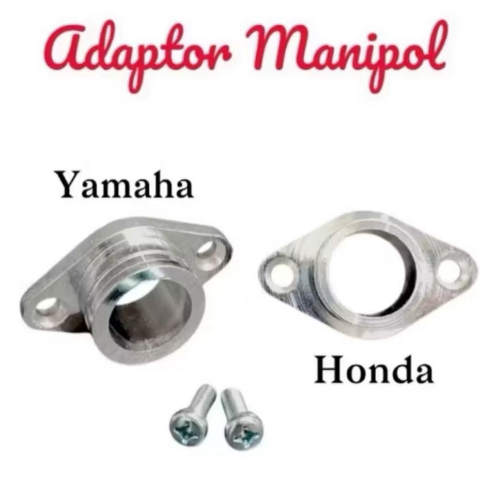 Adaptor Sambungan Manipol Mio Beat Memakai Karbu Supra Revo Kharisma Grand Win GL