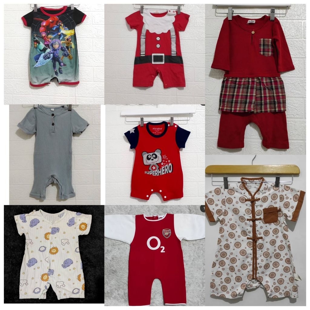 preloved romper bayi. romper bayi laki laki, bayi cowo
