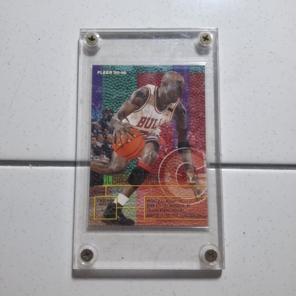 Kartu Basket NBA Michael Jordan Fleer 1995 1996