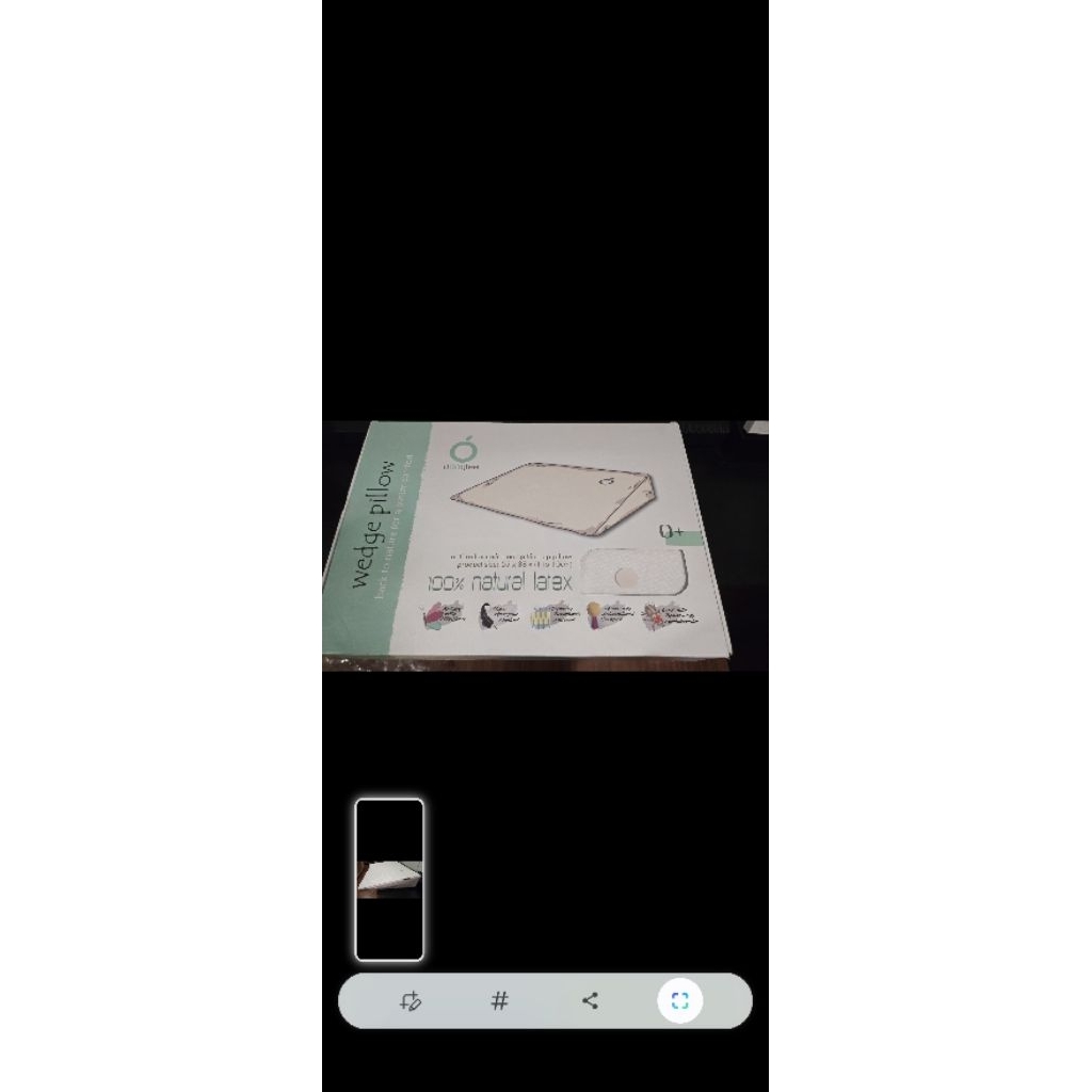 PRELOVED dooglee wedge pillow