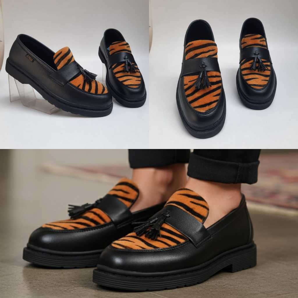 SEPATU PANNY LOAFERS DOKMAR PRIA | SEPATU SLIP-ON PRIA DOCKMART KASUAL DOKMAR VINTAGE KOMBINASI