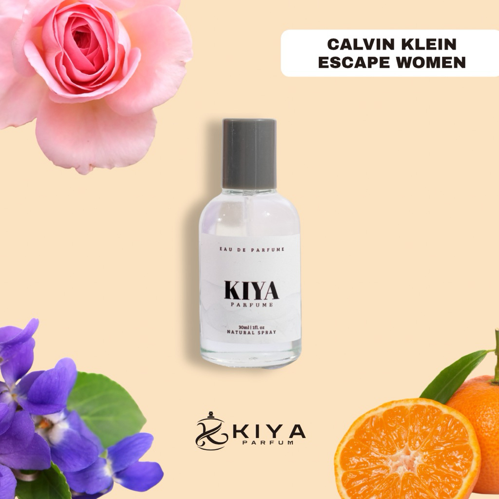 Kiya Parfume CK ESCAPE WOMEN - FREE TESTER 2 BOTOL