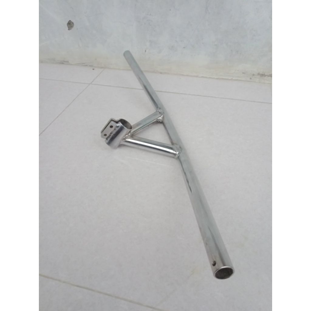 Bullmoose bar custom warna hitam dan silver
