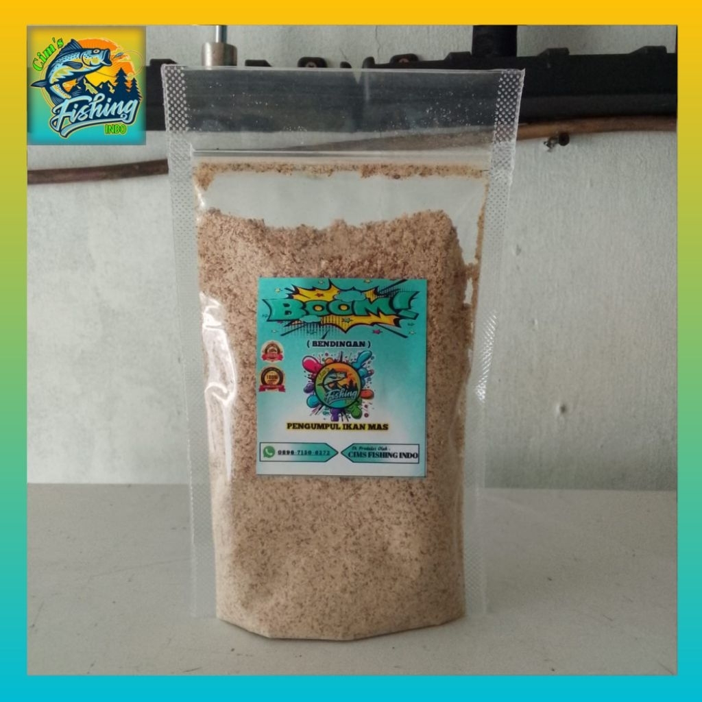 BOOM, BENDINGAN IKAN MAS, PENGUMPUL IKAN MAS