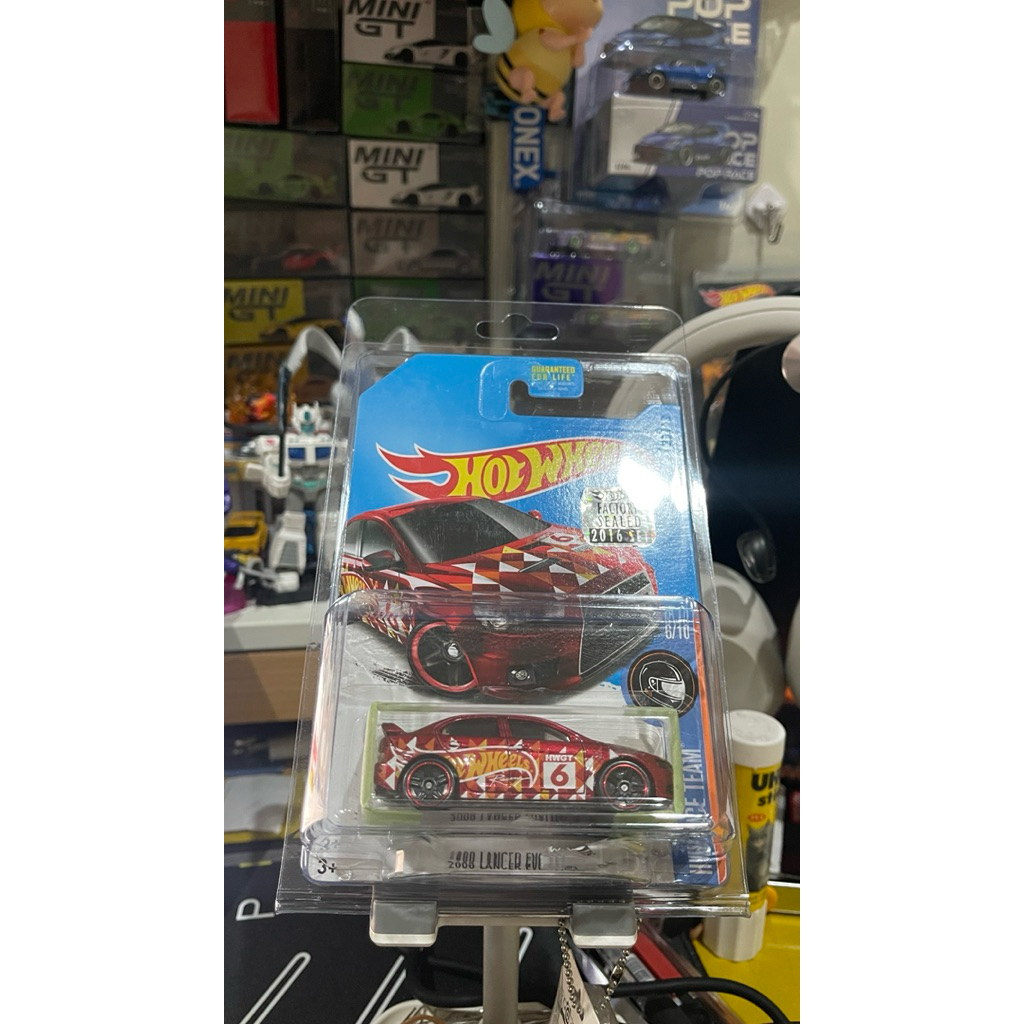 hot wheels lancer evolution x factory sealed free protect