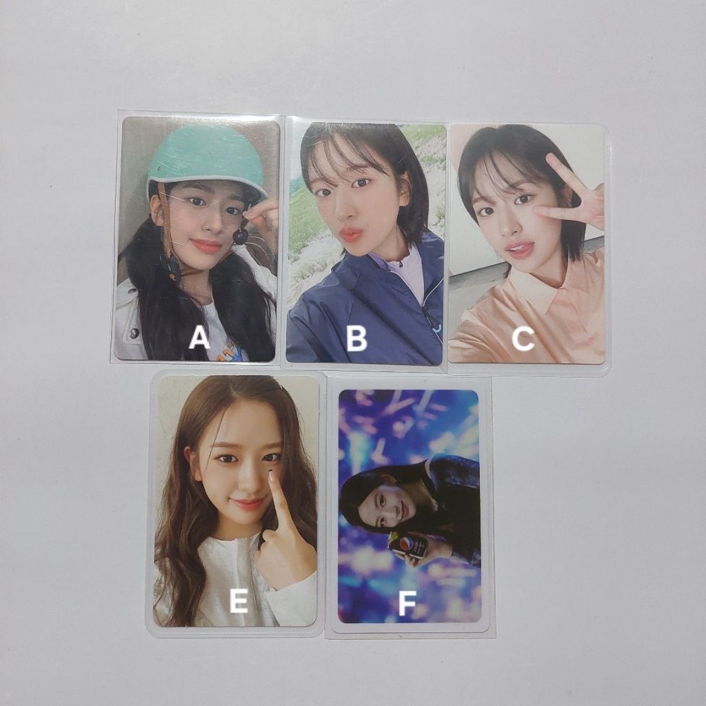 Photocard An yujin nepa dewytree helm dongwon tuna r2 ive official