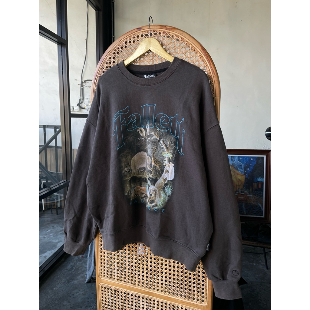 FALLETT MADPIECE Sweatshirt Charcoal