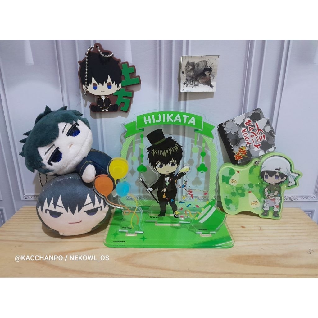 AAB Hijikata Toshiro Official Merchandise Anime Gintama Plush Plushie Boneka MuniMuni Tetecolle Tete