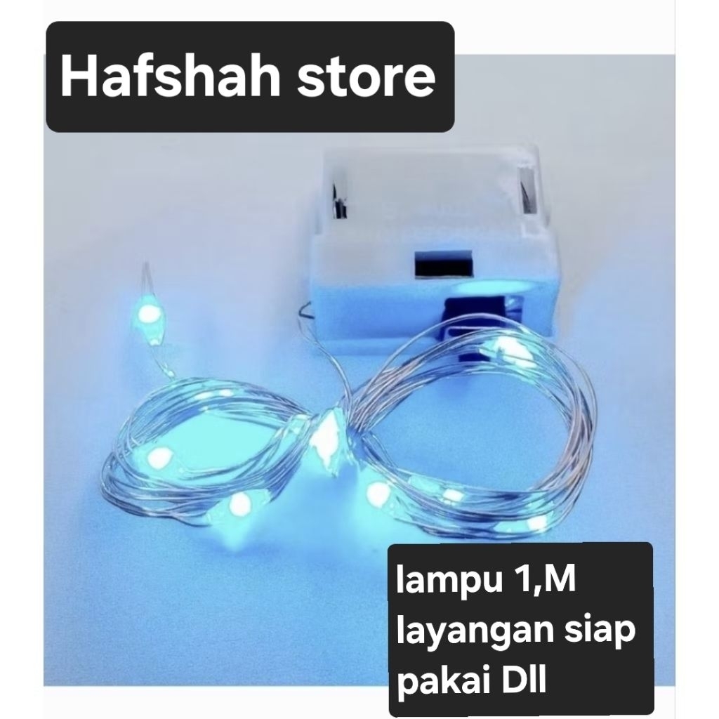 Lampu layangan tumblr 1 meter super siap pakai