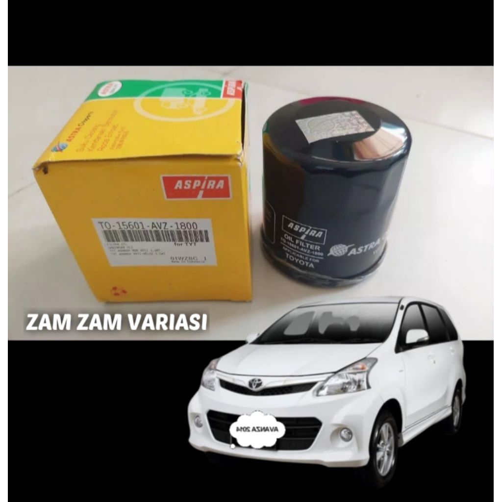 Filter oli Avanza 2014