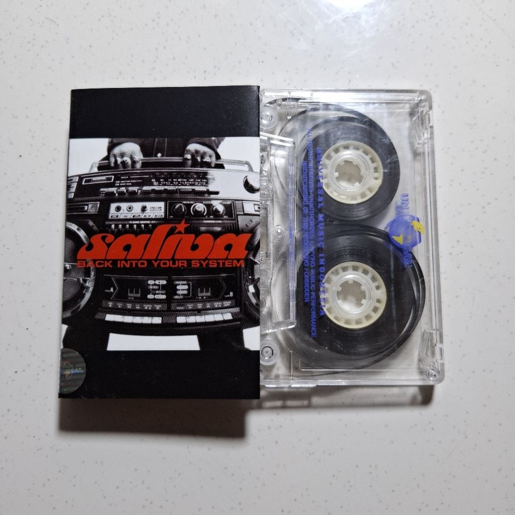 Kaset Pita Musik Saliva - Back Into Your System