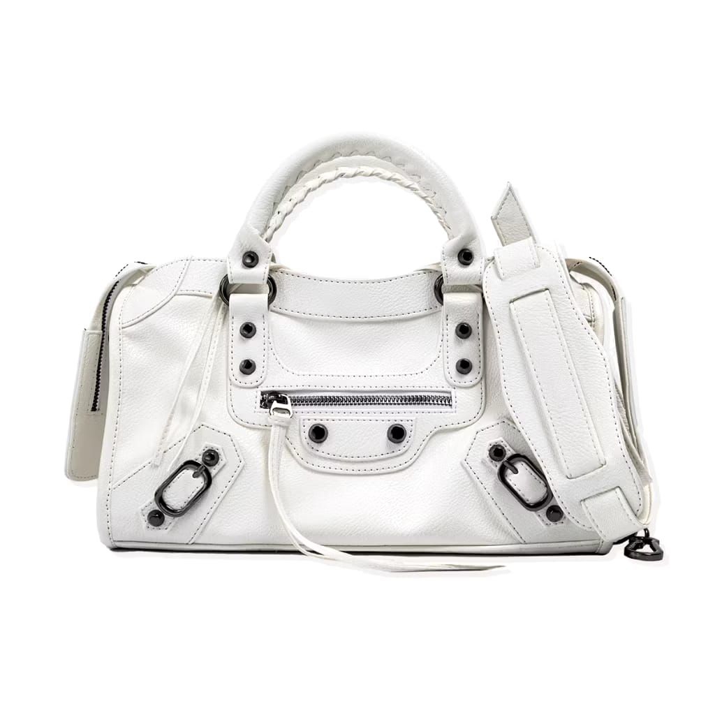 Preloved by Jana Indonesia Official Shop Manhattan Basic Medium Shoulder / Sling Bag Tas Wanita Puti