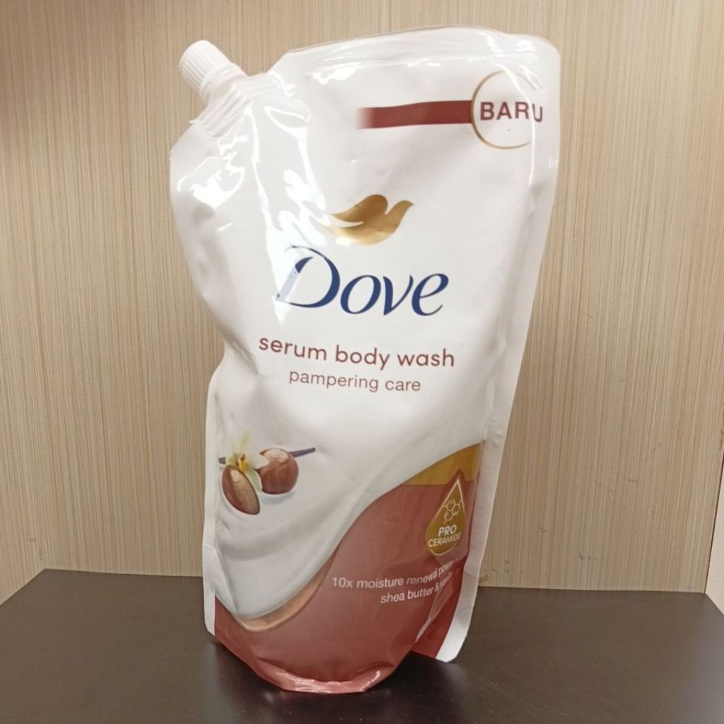 Dove Serum Body Wash Pampering Care 800ml - Sabun Dove Pampering Care - Dove Pro Ceramide Serum Body