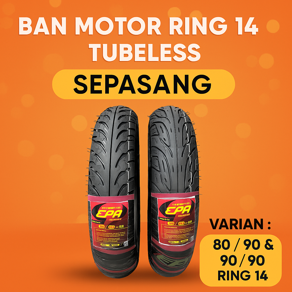 FREE ONGKIR Ban Motor Matic Ring 14 / Ban Motor Ring 14